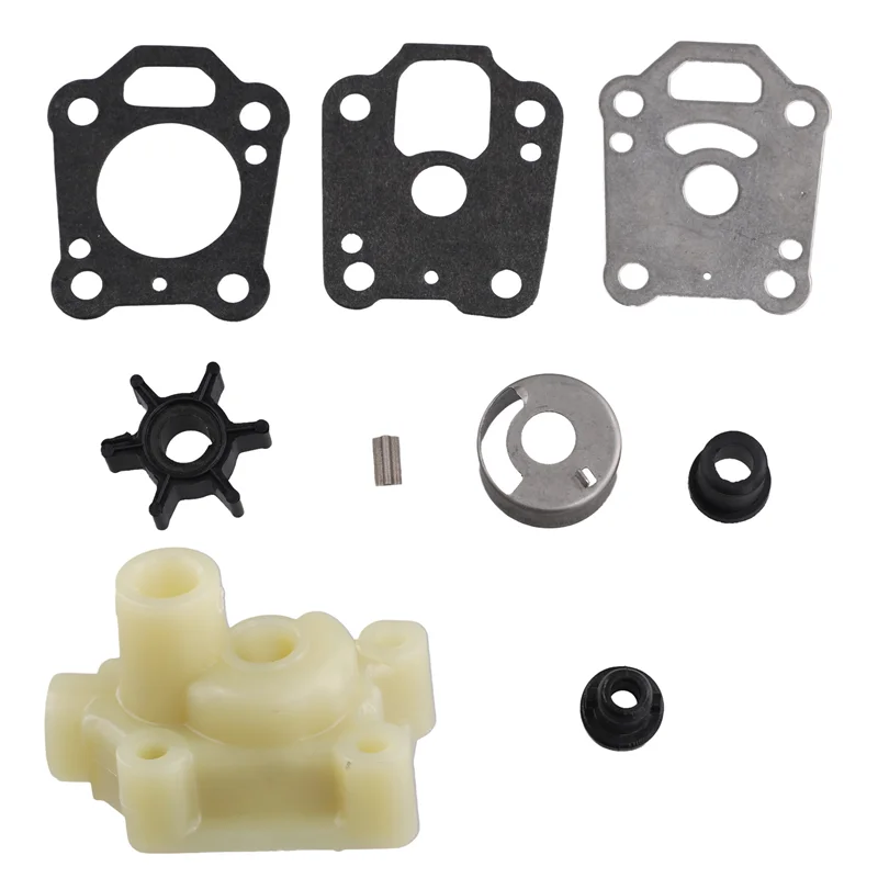 

Water Pump Kit For Tohatsu 4HP 5HP HANGKAI Parsun 5HP 6HP Boat Motor 2T 369-65011-0 Mercury 4HP 5HP 396-65021 369-65016