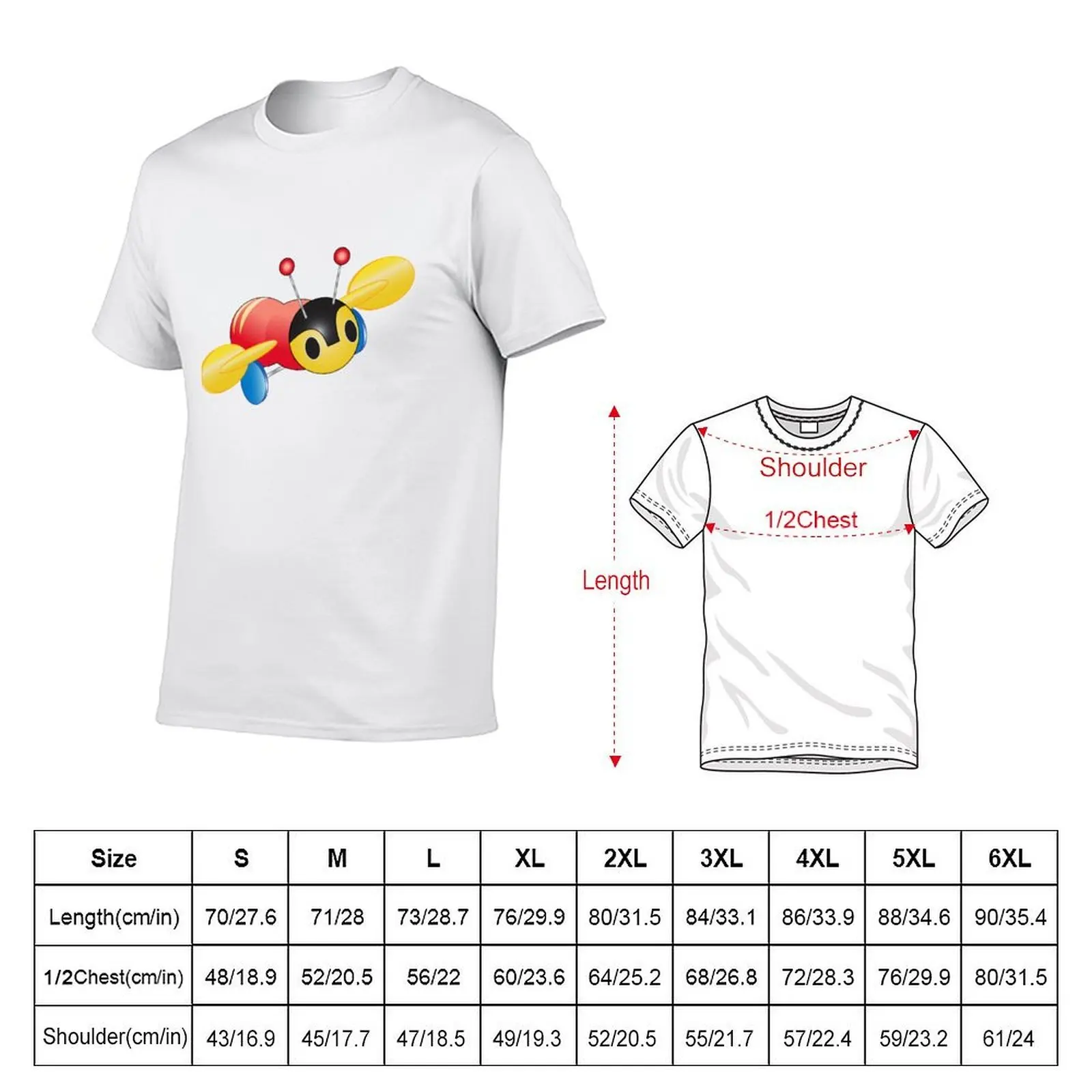New Zealand, Kiwi Buzzy Bee T-Shirt cotton tshirt 100% t shirts cotton 100% man t shirt luxury T-shirt