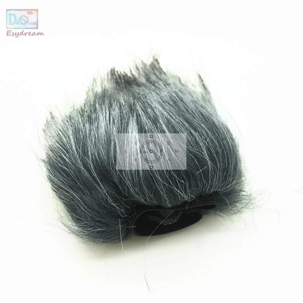 DR22WL MIC  Outdoor Furry Cover Windscreen Windshield Muff For TASCAM DR-22WL Deadcat Wind Shield Microphone