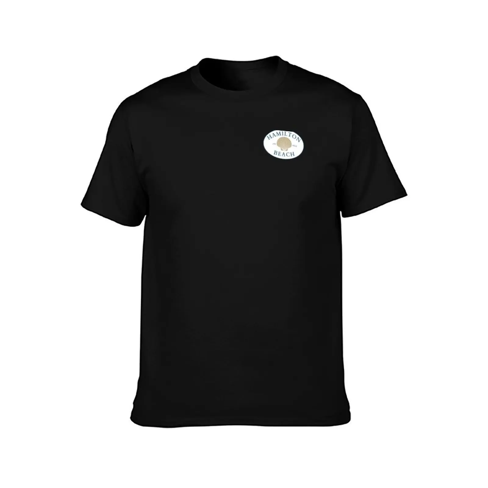 Hamilton beach T-Shirt Water Resistant Casual T-Shirt