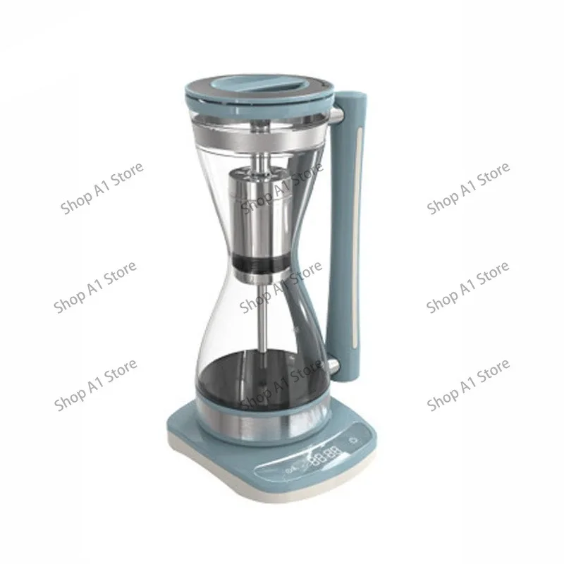 220V Electric Siphon Pot for Home Use Hand Brewed Coffee Pot with Heating Base Office Coffee Machine