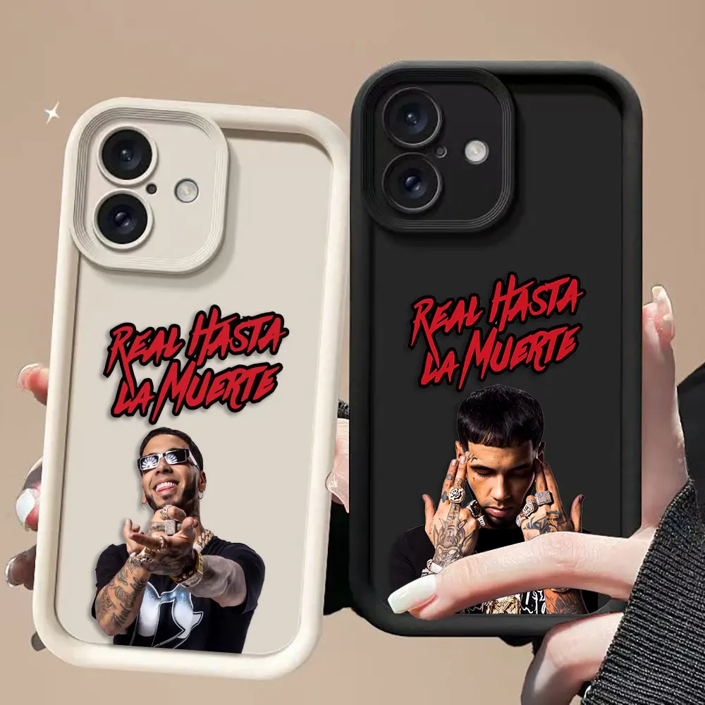 Anuel AA Real Hasta La Muerte Phone Case For MOTO G9 G22 G30 G32 G34 G52 G53 G54 G60 G75 G84 G85 E22 E32 E40 EDGE 40 50 60E Case