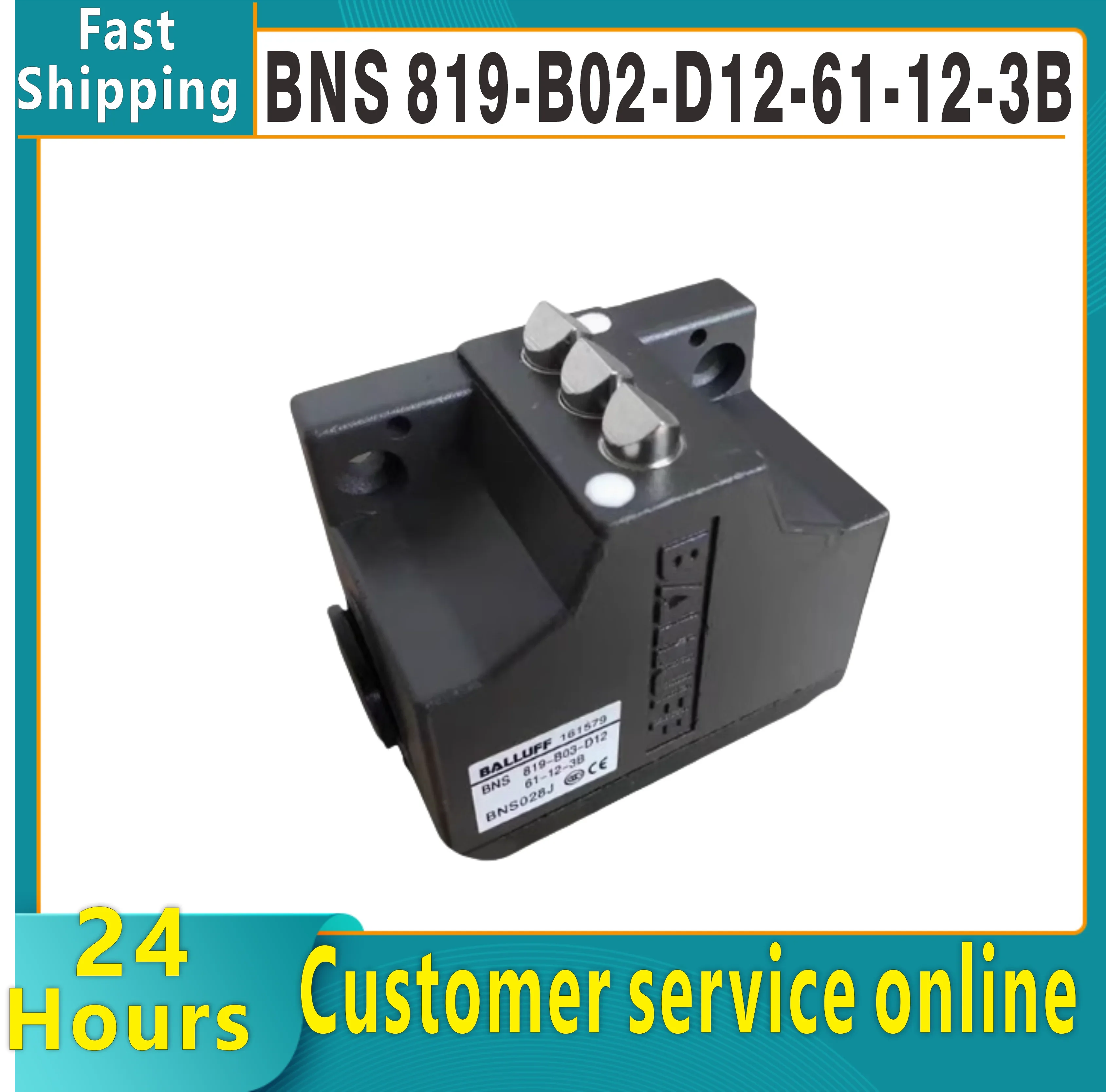 

BNS 819-B02-D12-61-12-3B Barufu Новый оригинальный концевой выключатель Дорожный выключатель