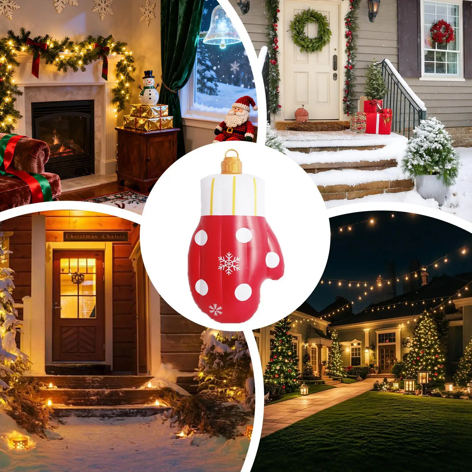 

Гигантские надувные украшения из ПВХ, праздничный декор, надувные украшения, праздничная атмосфера, реквизит для подоконников, крыльца, двора, лужайки