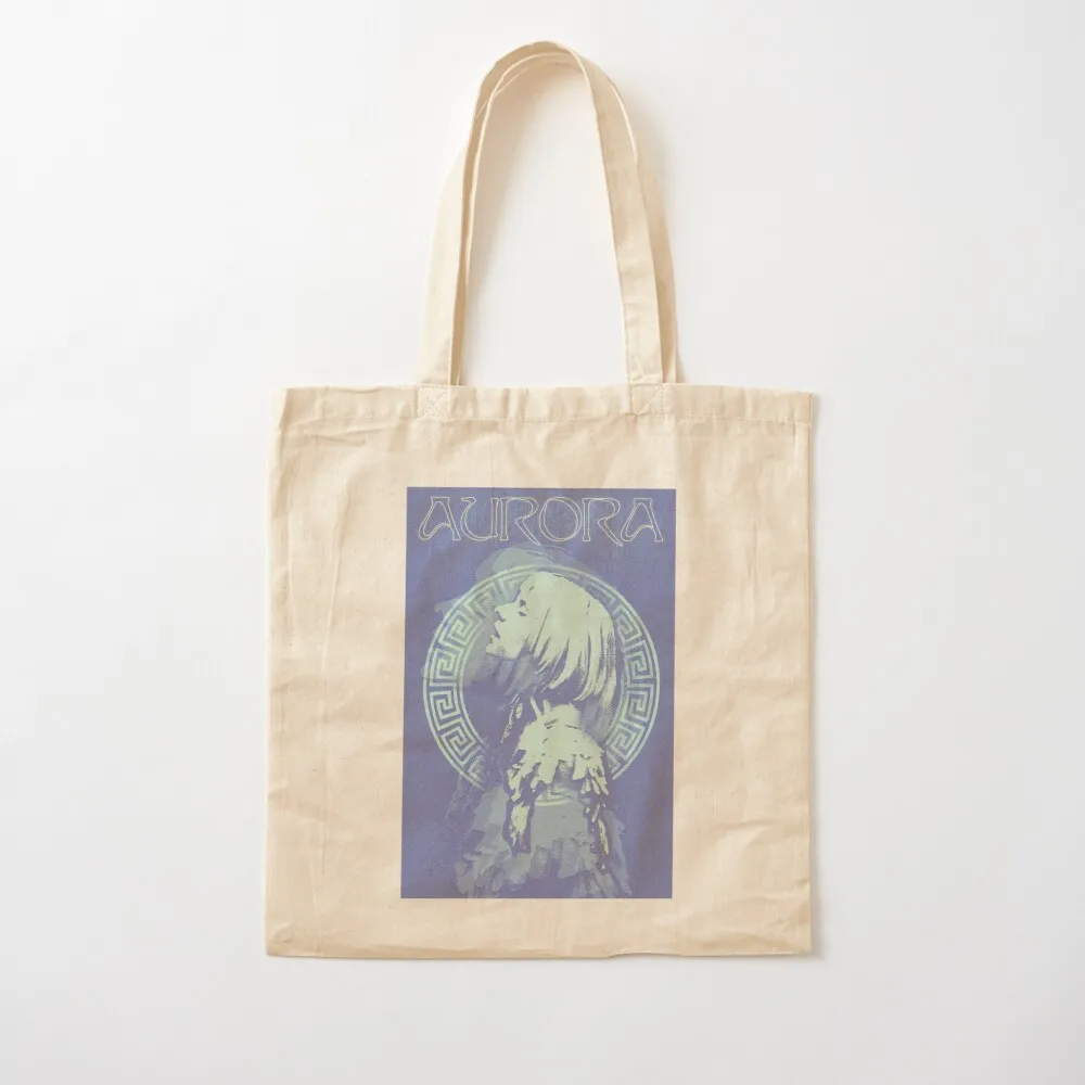 

Aurora Aksnes - The Gods We Can Touch Tote Bag shopper bag woman large tote bag Canvas for women hand bags Canvas Tote