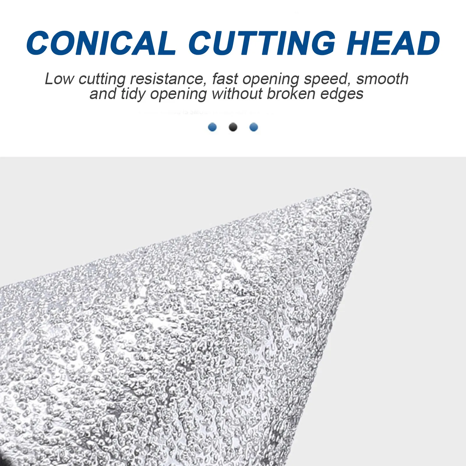 Filettatura M14 50mm punta per smusso diamantato smussatura lucidatura ingrandimento piastrelle in gres porcellanato ceramico marmo granito foro corona lavoro