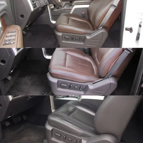 Imagen 2 del producto Bisel del Panel de la carcasa del interruptor del asiento 9L3Z-14A706-NA compatible con Ford F150 2009-2014 cubierta embellecedora de ajuste del asiento del conductor