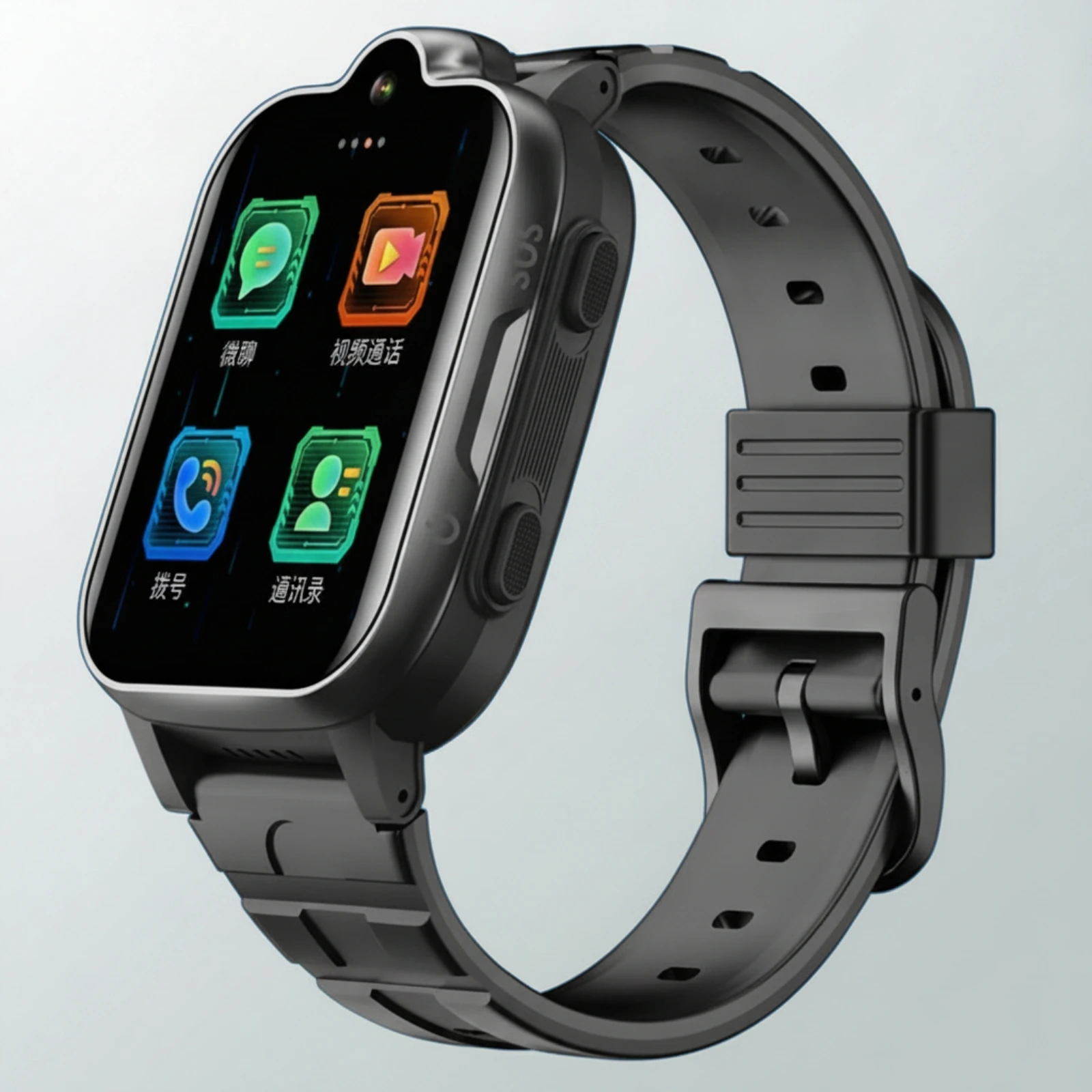 Smartwatch with Camera Touchscreen Telephone Watch Smart Watch with Call Function Wearable Sports Modes for Children, Outdoor