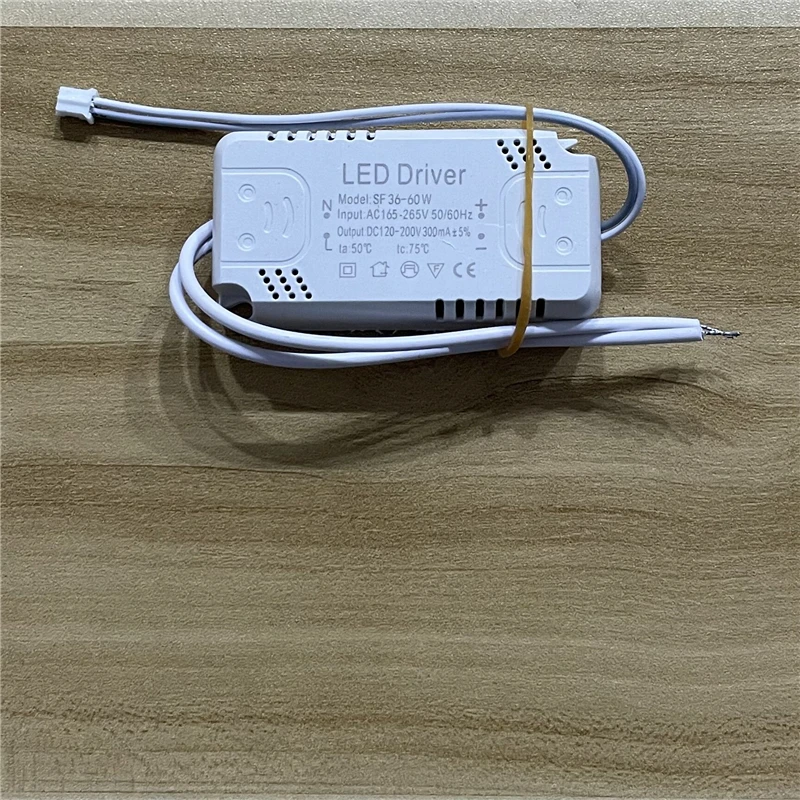 36-60W LED Driver Adapter LED Lighting AC165-265V Non-Isolating Transformer For Ceiling Light Replacement Wholesale drop ship