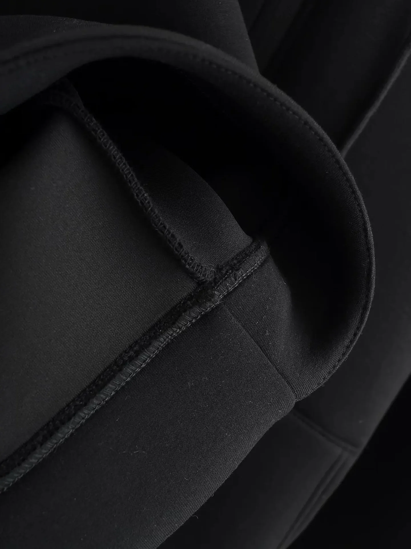 Herbstliche Damen-Freizeitjacke mit Kapuze, lockerer Oversize-Schnitt, Reißverschluss-Hoodie, Sweatshirt, einfarbiger Mantel, schicke Oberbekleidung für Bürodamen, Oberteile – Detail 29