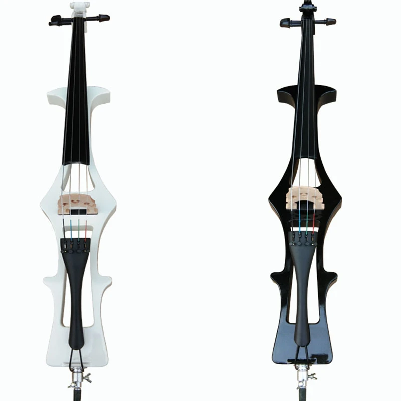 SevenAngel Handwork Electronic Cello 4/4 Solid Wood Long Bracket Electro Acoustic Stage Performance Musical instrument