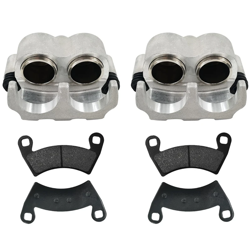 Motorcycle Front Pair Brake Caliper W/Pads 1911283 1911284 For Polaris Ranger XP 900 Ranger XP 1000