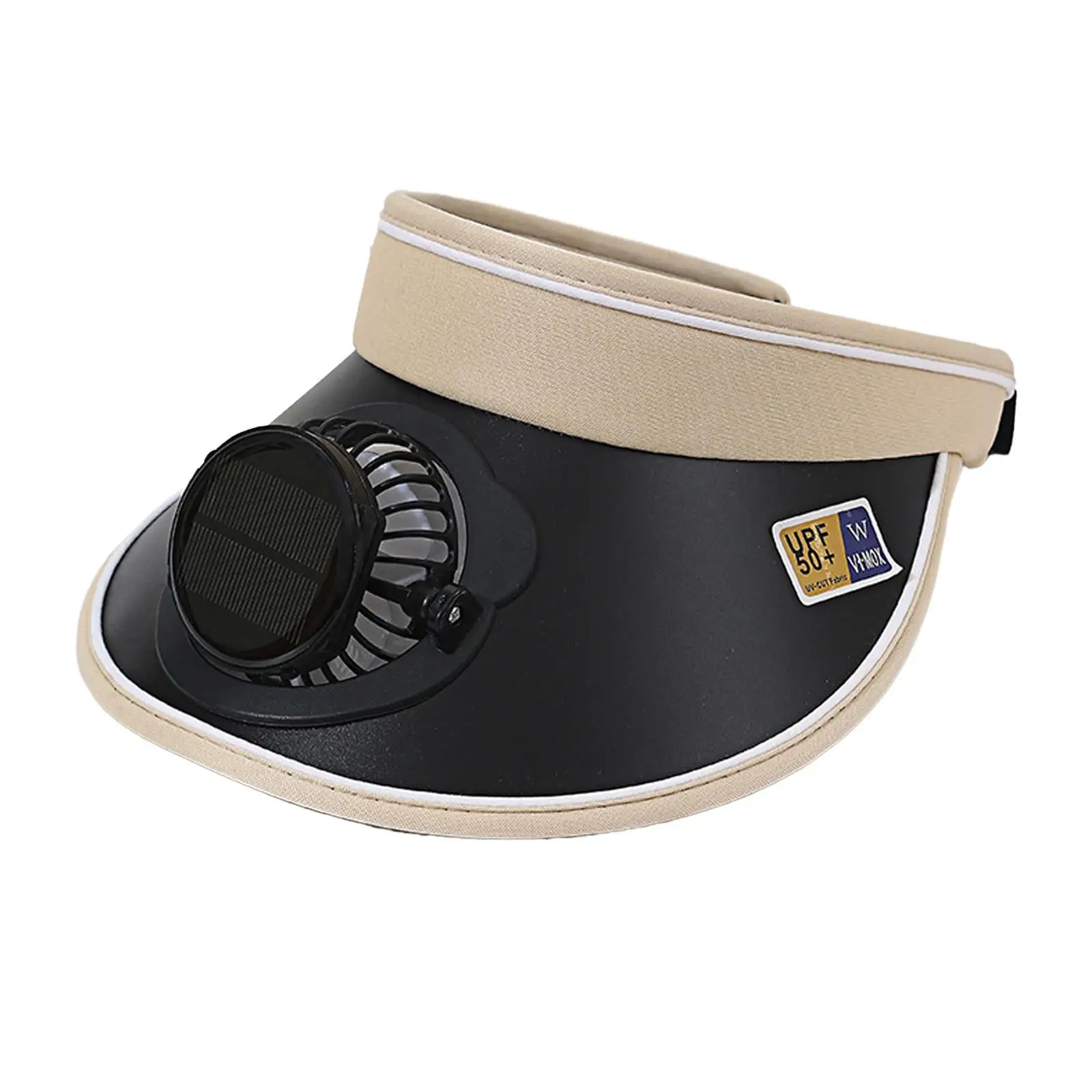 Sun Visor Hat with Electric Fan for Men Women Lightweight Sun Protection Hat for Travel Beach Holiday Fishing Outdoor Sports