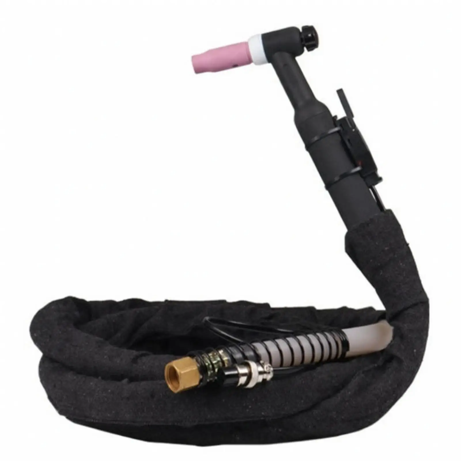 TIG Fabrication Torch with Nut Connector Air-Cooled WP-26 Fabrication Torch Welder Heat-Resistant High-Frequency for Welders