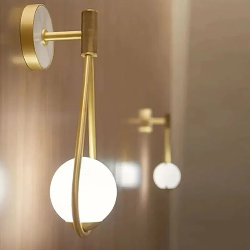 Vintage Vintage Industrial Wall Sconce โคมไฟ Mini สีขาว/กระจกใสใส,g9อบอุ่น/สีขาวสำหรับห้องนอน
