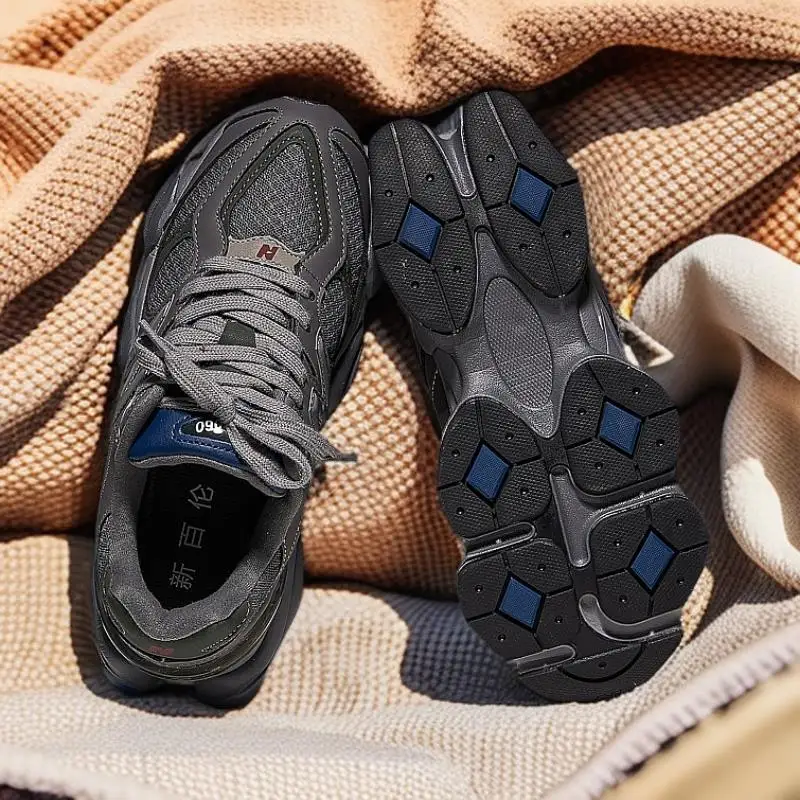 Model 9060 Sports Shoes, Drawing Inspiration from Classic 990, Reimagining Upper Design