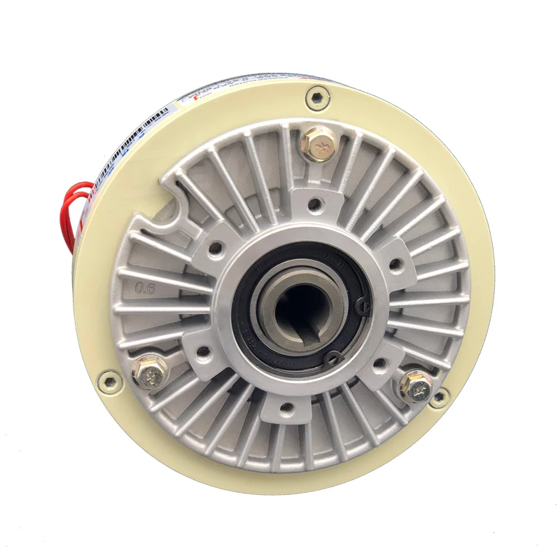 Hollow shaft brake 0.6-40kg magnetic powder clutch electromagnetic powder 24V motor hollow shaft hole YS-B2