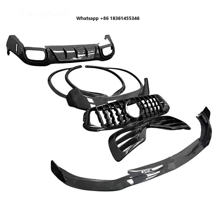 

Carbon Fiber Body Kit for GLC63 SUV X253 16-19 Upgrade to B Style Conversion Carbon Fiber Body Kit