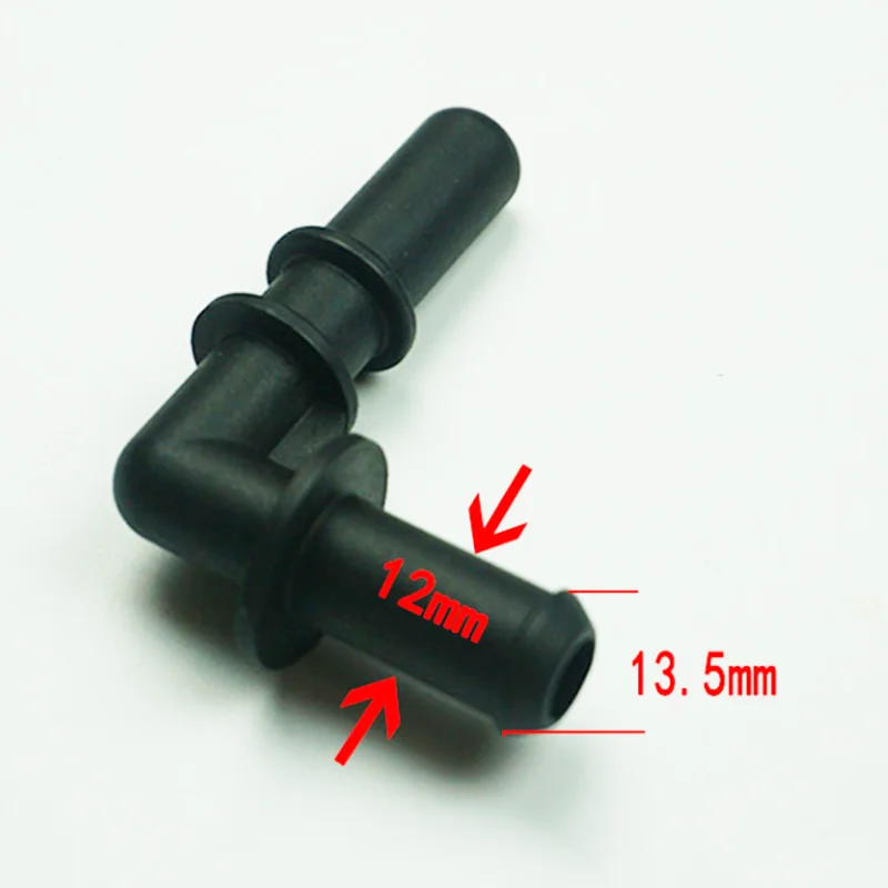 1pcs 7.89 ID6 Auto Car Fuel Line Tee Hose Coupler Nylon Motorcycle Hose Coupler Quick Release Connect Connector Car Accessories