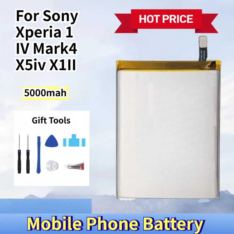 

Mobile Phone Battery for Sony Xperia 1 IV Mark4 X5iv X1II