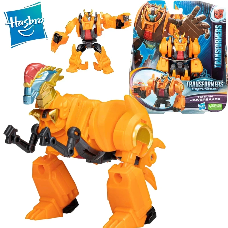 

In Stock Hasbro Transformers ES Earthspark U.S. Edition Samurai Class Terran JAWBREAKER Action Figure Collection Model Toy Gift