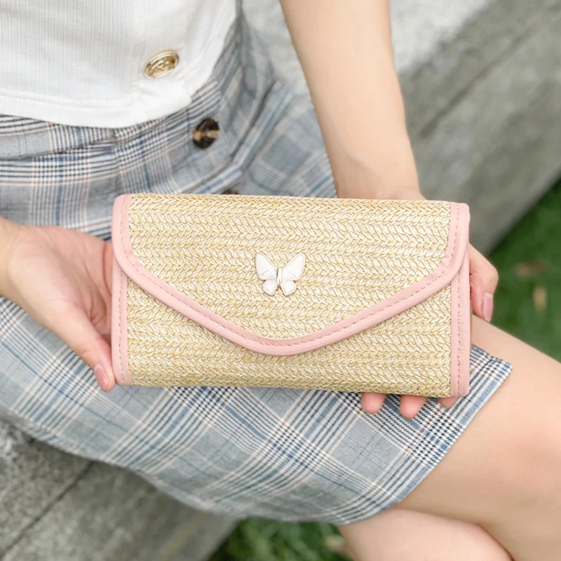 Butterfly Crossbody Small Square Bag Fashionable Chain Single Shoulder Woven Bag