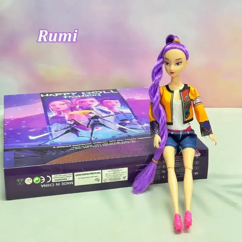 مجموعة شخصيات الحركة Kpop Demon Hunters، دمية Rumi Mira Zoey Derpys Tiger القابلة للجمع، لعبة مجسمة أنيمي لطيفة لمحبي هدية الكريسماس