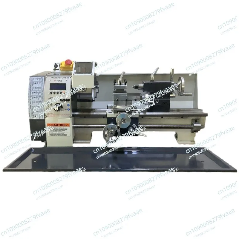 Upgraded 210E Electronic Hanging Wheel Model Small Household Instrument Lathe Adjustable Tool Feed Speed Lathe