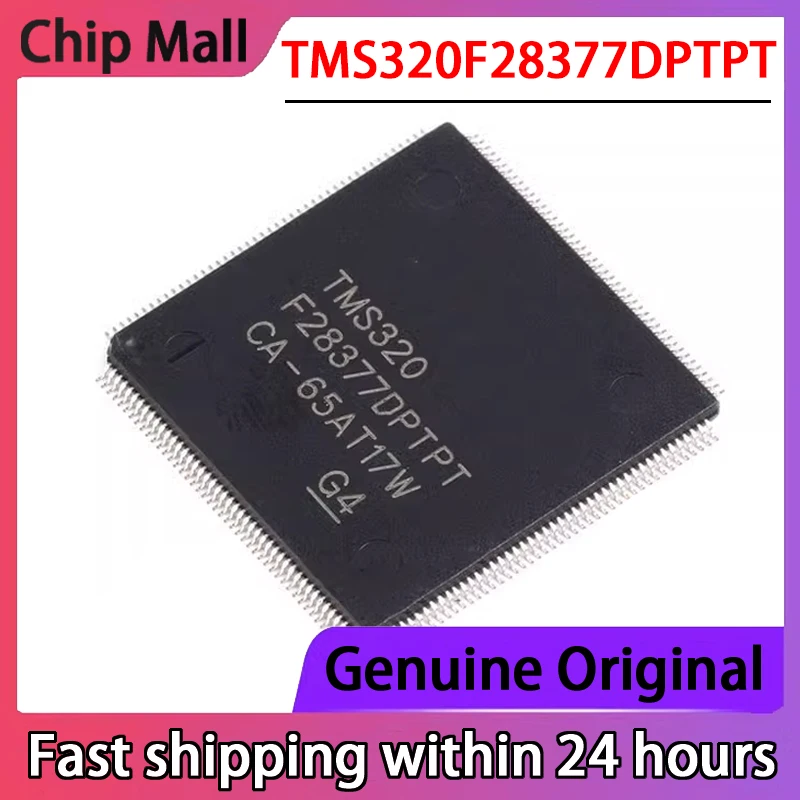 

1PCS Original TMS320F28377DPTPT F28377DPTPT HQFP-176 32bit Dual Core MCU Microcontroller Chip