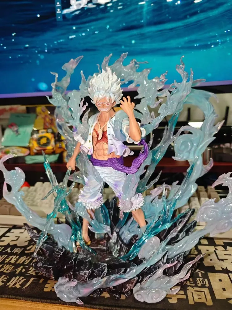 JT Studio One Piece Nika Rufy Gear 5 Figure 30cm Scimmia D. Rufy Anime Figura Statua GK Modello Da Collezione Ornamenti Giocattolo Regalo