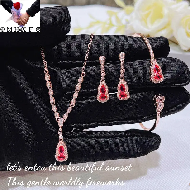 

Wholesale JE363 European Fashion WomanPartyBirthdayWedding Calabash 18KT Rose Gold Necklace+Bracelet+Earrings Jewelry Set