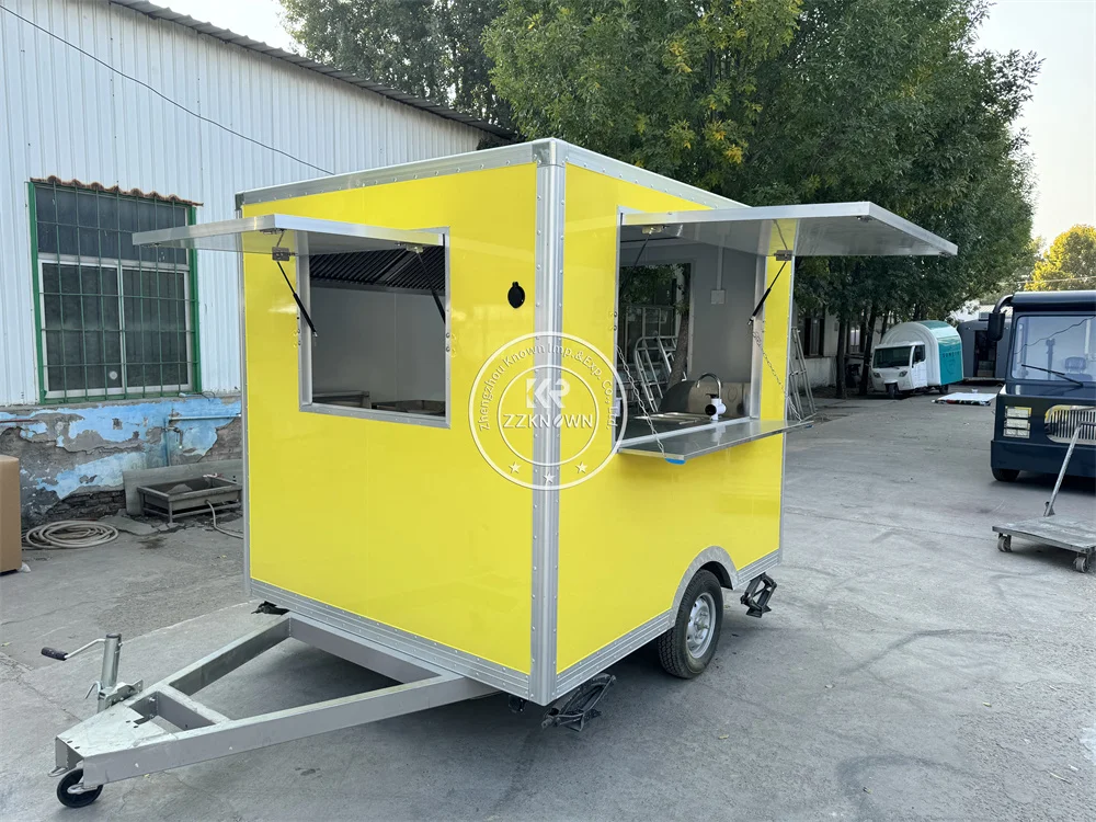 

Concession Food Truck Street Restaurant Snack Ice Cream Cart Vending Coffee Coffee Kiosk Food Trailer Fully Equipped