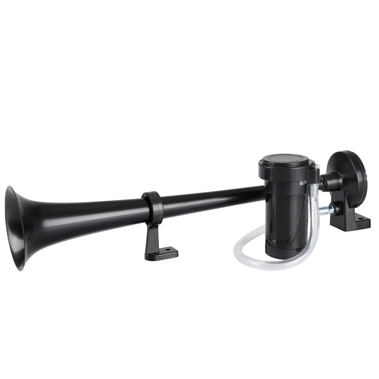 

12V Car Air Horn 150db Car Speaker Zinc Tube Single Trumpet Long Pipe Plating 680 Hertz Horn Car Truck Boat Motorcycle Speaker