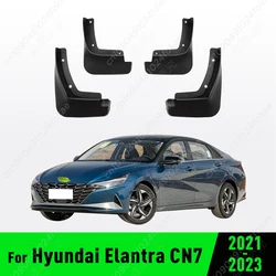 For Hyundai Elantra CN7 2021 2022 2023 Fender Mudguard Mud Flaps Guard Splash Flap Mudguards Car Accessories