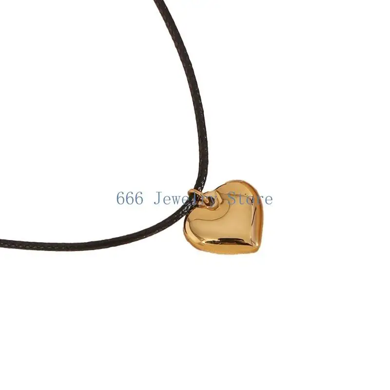F2TD Pendant Necklaces Fashion Party Jewelry Alloy Material Perfect Gift for Women