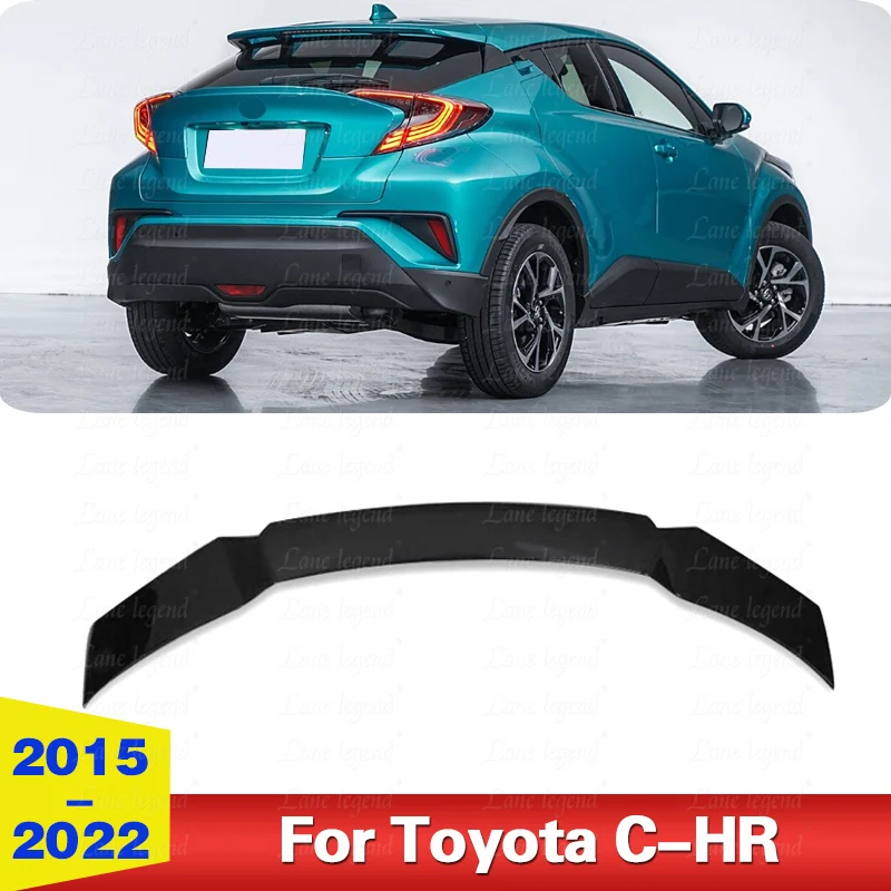 Modified Roof Spoiler Rear Wing Replacement Part Splitter Deflector Boot Lip Body Kit Accessories For TOYOTA CHR C-HR 2015-2022