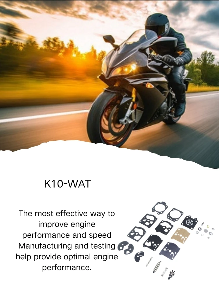 AliExpress NONE For Walbro K10-WAT Wa/D10-WAT 2-Cycle Edger String Trimmer WT391 WT20 WT3 WT309 WT310 WT324 Lawn Mower Carburetor Repair Kits