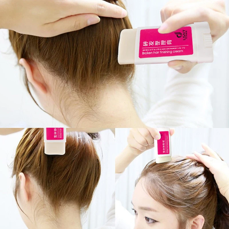 Hair Line Cream Fixing Bangs Control Gel Hairstyle Tool Wax Stick Smooth Broken Non Greasy Hair Finishing