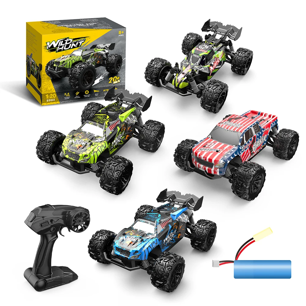 1:20 Off Road RC Car 2.4G Radio Remote Control Cars RTR High Speed Climbing Drift Remote Control Monster Truck Toys for Children