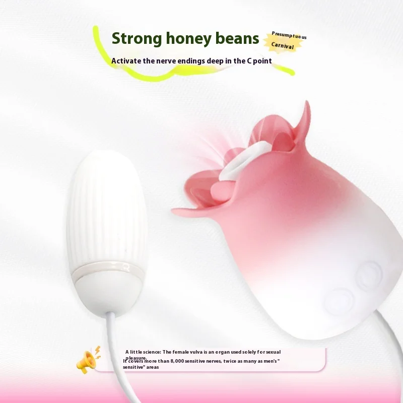 ใหม่ดอกไม้ดอกทิวลิปผู้ใหญ่เพศของผู้หญิงของเล่นดูดสั่นสั่นไข่ผู้ใหญ่ผลิตภัณฑ์