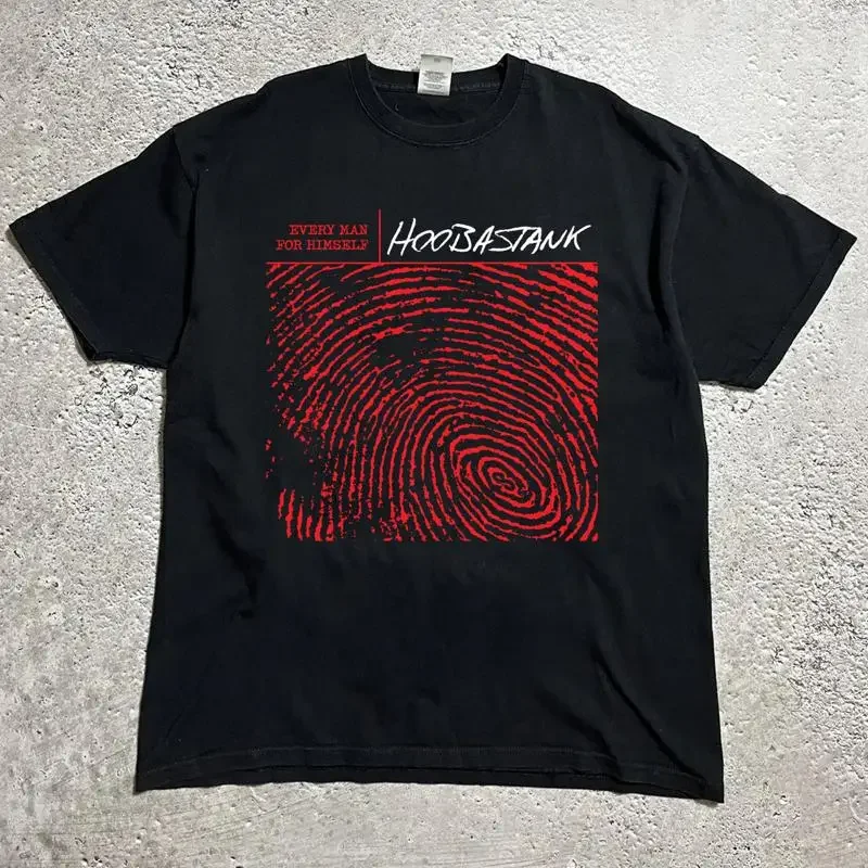 NEW Hoobastank Every Man For Himself T Shirt Black All Size AQ95