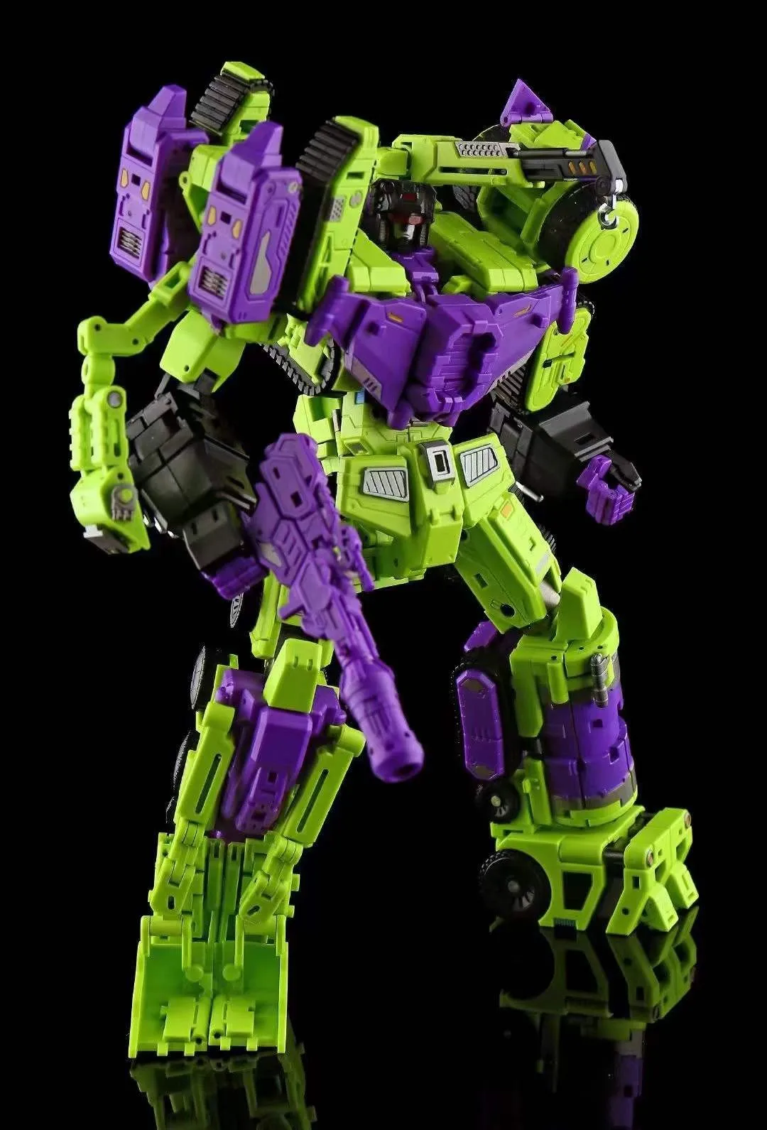 MICRO COSMOS Transformation MC-02 MC02 Devastator RIKI-OH Scrapper Hook Mixmaster DW Cartoon Action Figure