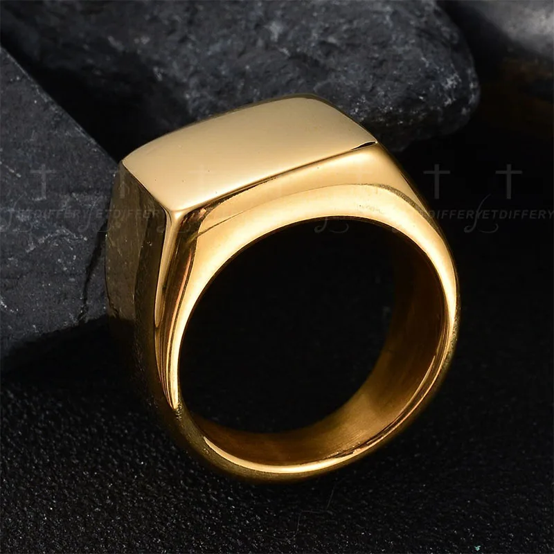 Letdiffery Stainless Steel US Army Military Veteran Ring For Men Cool Jewelry Custom Engrave Singet Ring Drop Shipping