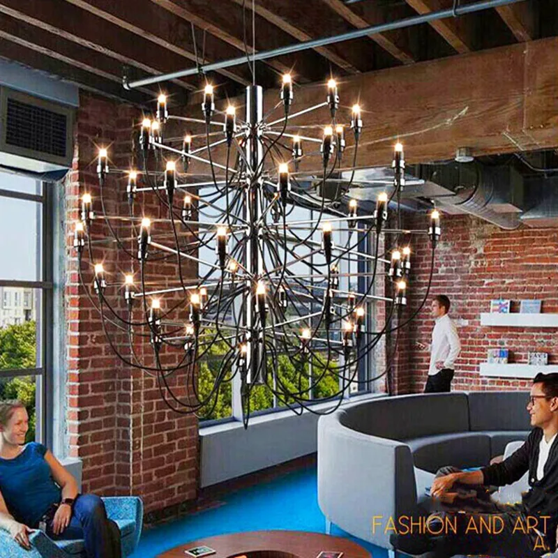 Современные скандинавские итальянские потолочные люстры Midsummer с фруктами для ресторана, лофт, лестницы, гостиной, копия подвески, зеркальная люстра