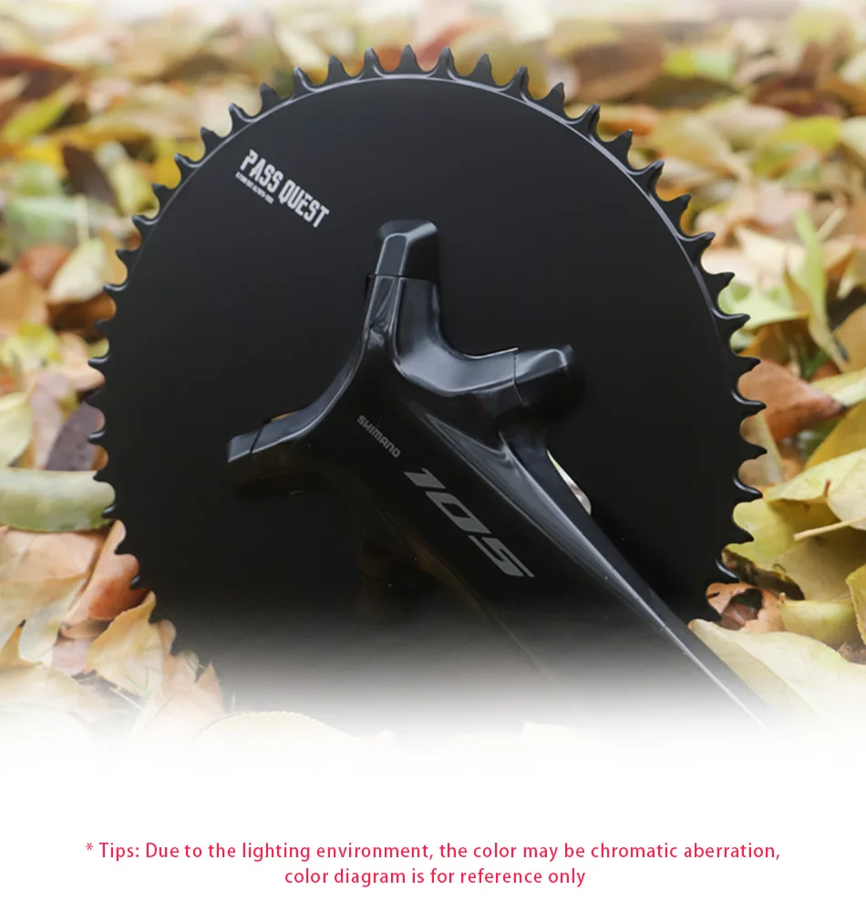 Neues Design Aero 60T für Shimano 105 R7100 CRANK Dura-ace R9200 Kettenblatt 110mmBCD 46T 50T 52T 56T 58T 110bcd – Detail 12