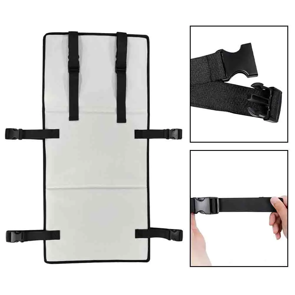 Grey Double Layer Bunk Bed Ladder Cover Anti Safety Lock For Children High Low Bed Stair Protection Guard Accessories
