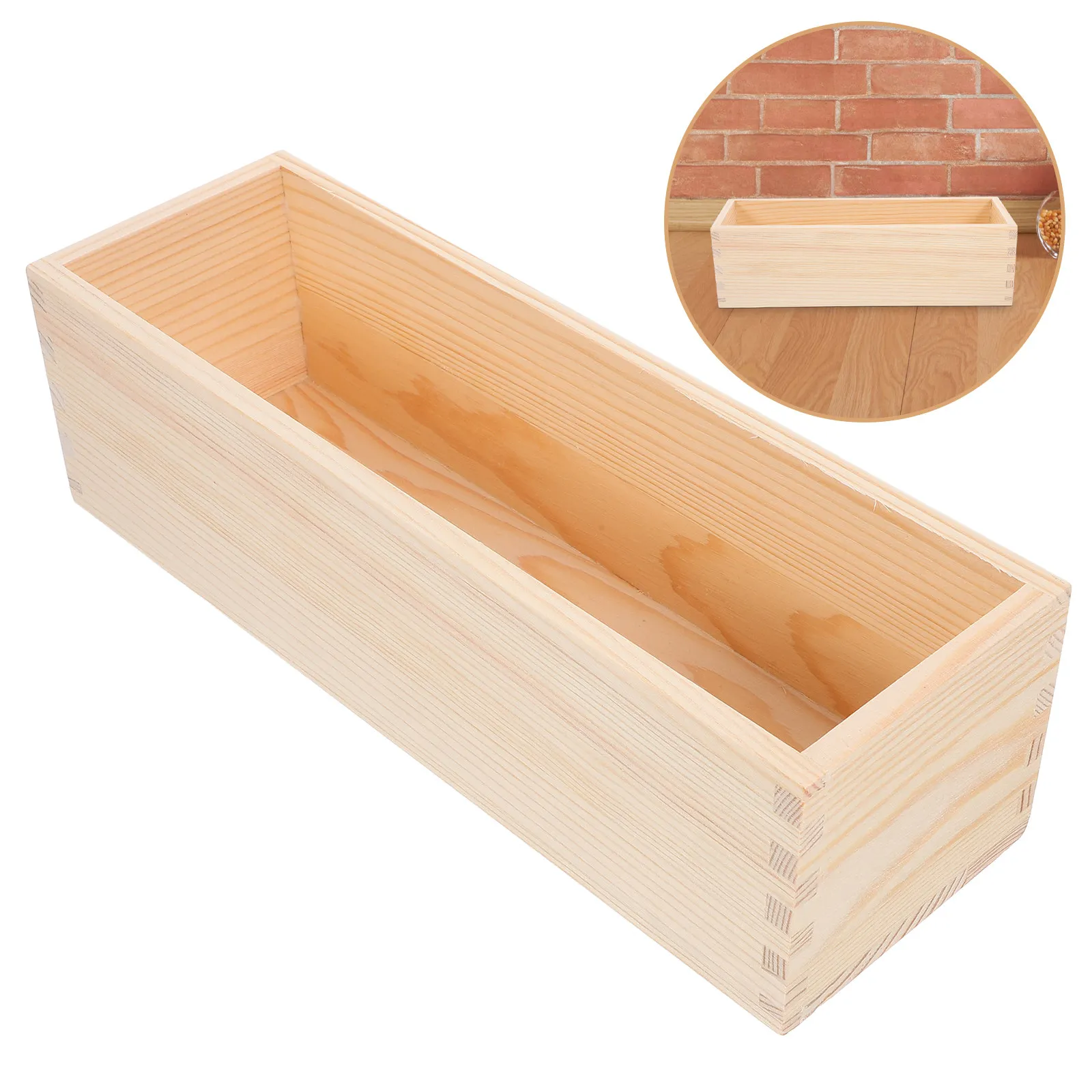Wooden Drawer Organizer Box Multi-Functional Storage Case for Kitchen Utensils Jewelry Cosmetics Storage Holder