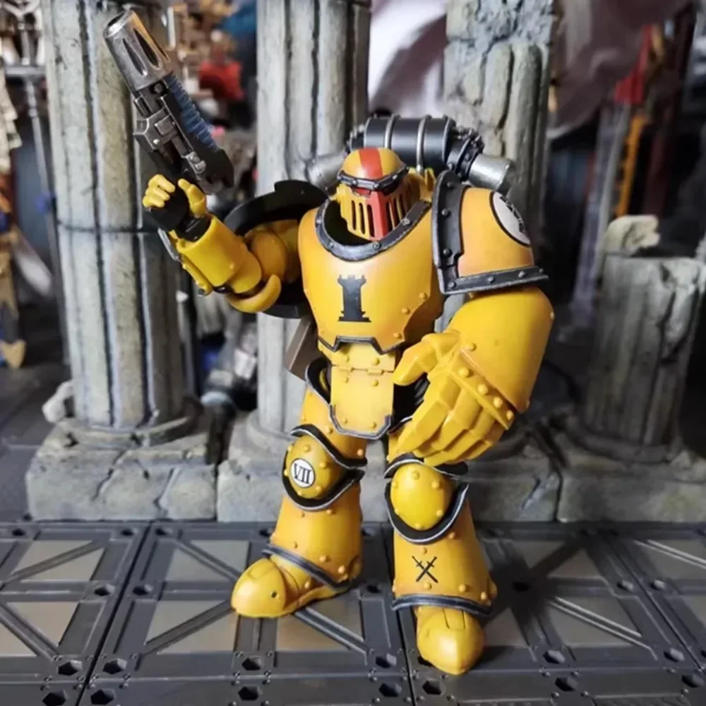 Joy ของเล่น Warhammer Horus Heresy Action Figure Imperial Fists Legion MkIII ยุทธวิธี Squad Joint Figurine เคลื่อนย้ายได้ของเล่น