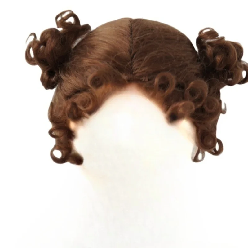 Jusuns 100% Mohair Doll wigs  JD269 4-5