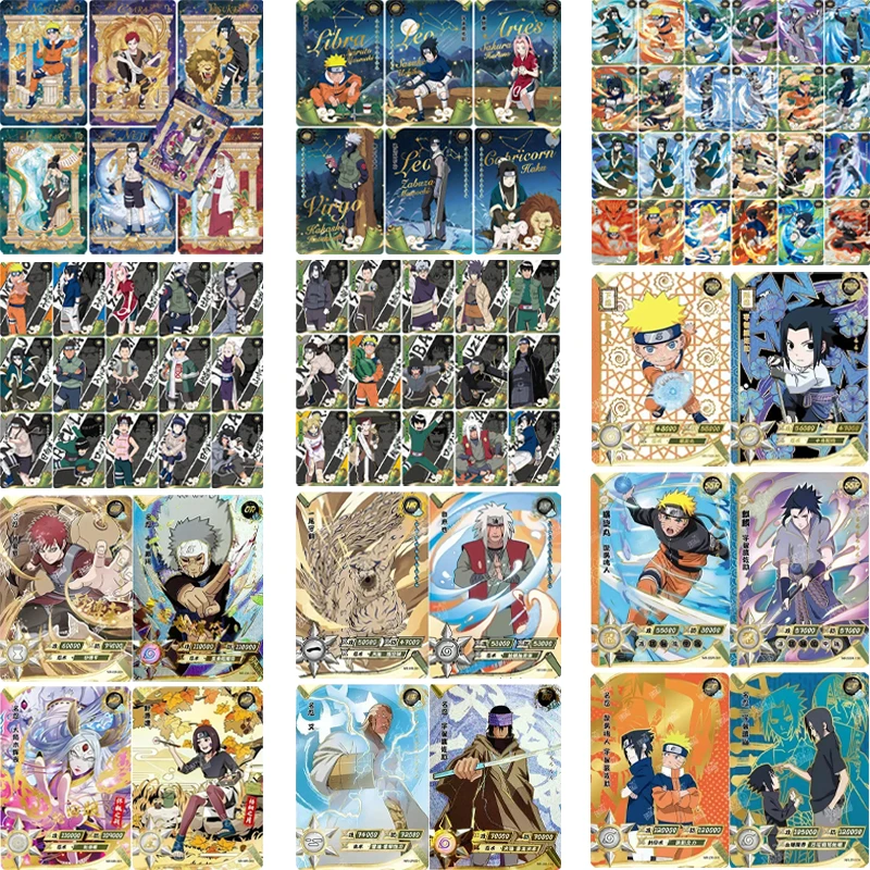 

KAYOU Naruto Card Полный набор редких SV BP SE GP CP SP CR MR PR SLR OR AR NR UR ZR Карты Узумаки Наруто Аниме Фигурка Коллекционная карта